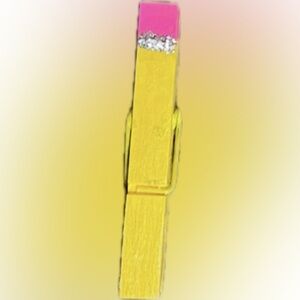 New 10 PC Set Painted Pencil Clip Activity Magnet 
Board Fridge School Paperclip